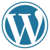 Wordpress ikonica plava
