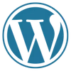 Wordpress ikonica plava
