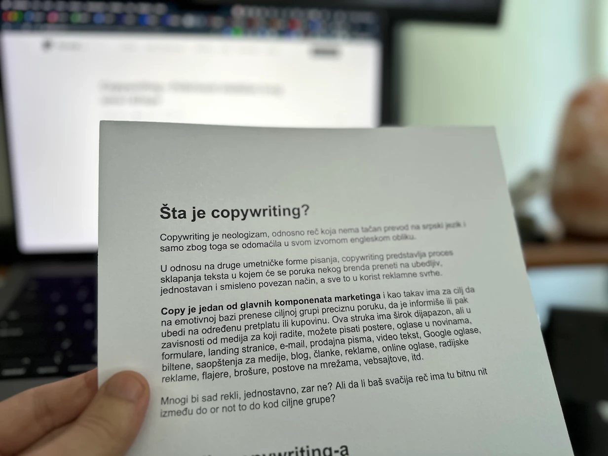 Copywriting i copywriter