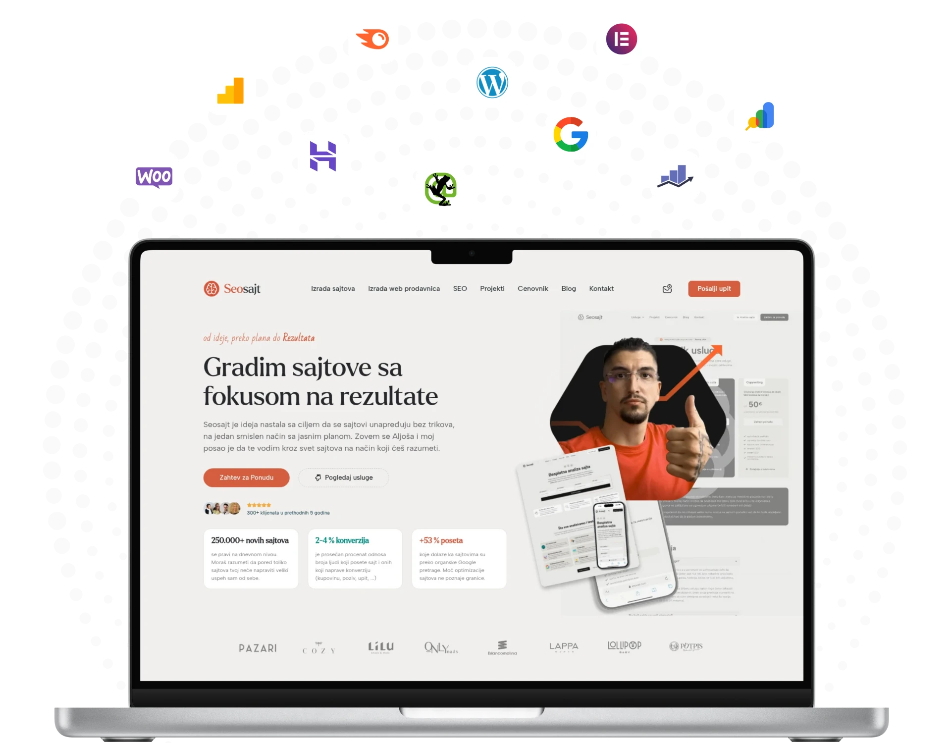 Alati koje koristi Seosajt